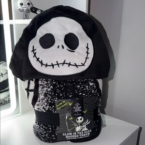 Disney Jack Skellington Hooded Throw